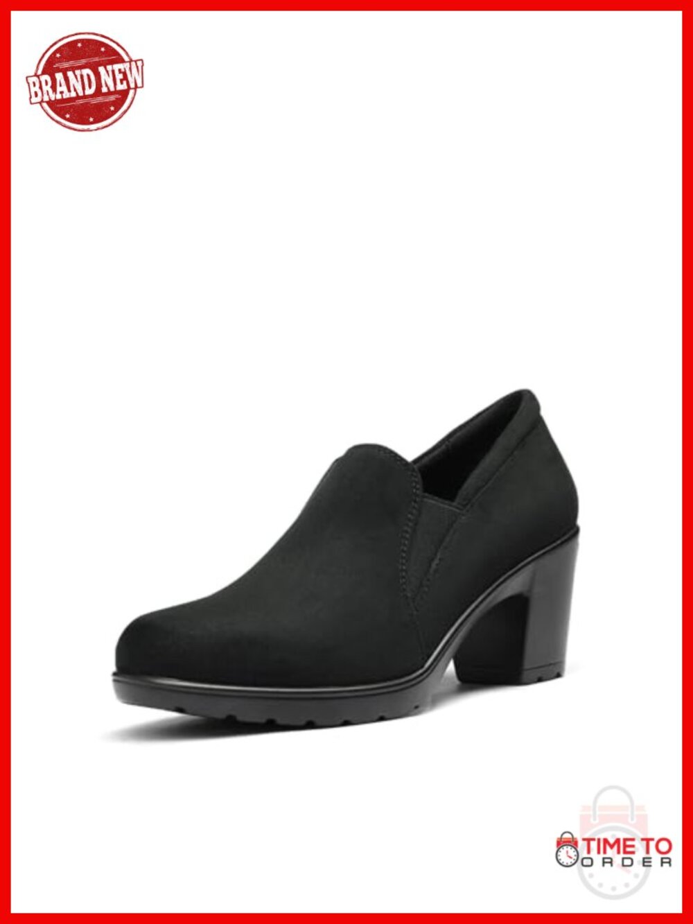 Women's Dress Shoes Block Heel Loafers Pumps